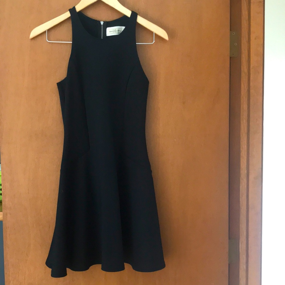 Abercrombie and Fitch | little black dress with zippered back
